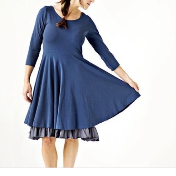 matilda jane navy dress